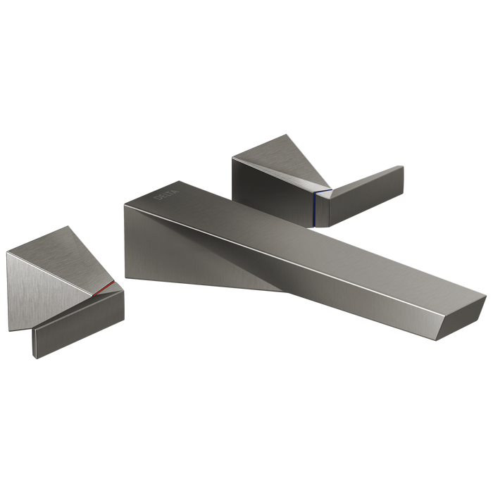 Delta Trillian T3543LF Two Handle Wall Mount Bathroom Faucet Trim