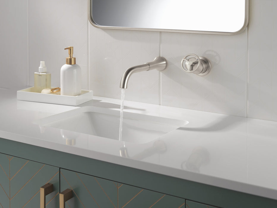 Delta Trinsic T3558LF Single Handle Wall Mount Bathroom Faucet Trim