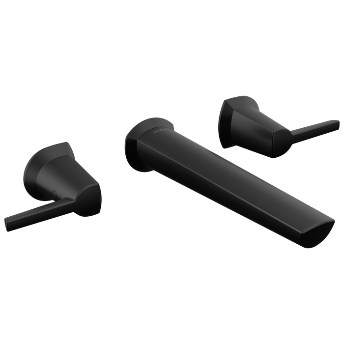 Delta Galeon T3571LF Two Handle Wall Mount Bathroom Faucet