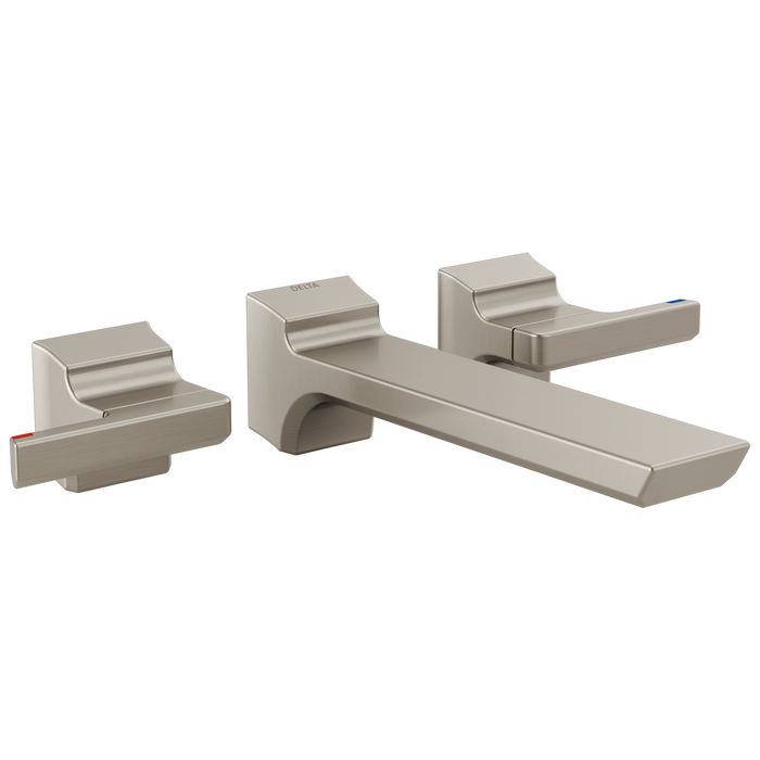Delta Pivotal T3599LF Two-Handle Wall Mount Bathroom Faucet Trim