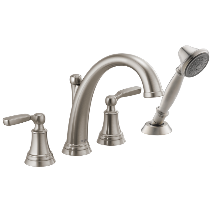 Delta Woodhurst T4732 Roman Tub with Handshower Trim