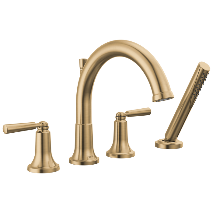 Delta Saylor T4735 Roman Tub Trim with Hand Shower