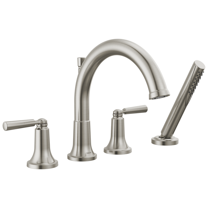 Delta Saylor T4735 Roman Tub Trim with Hand Shower
