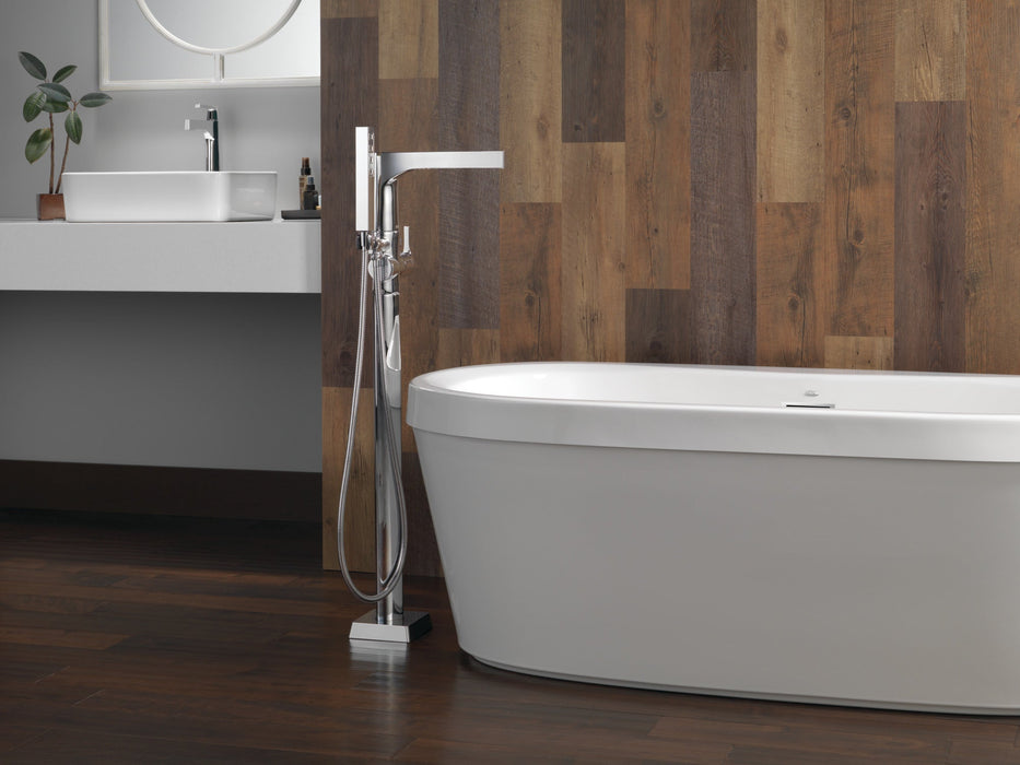 Delta Zura T4774 Roman Tub with Hand Shower Trim