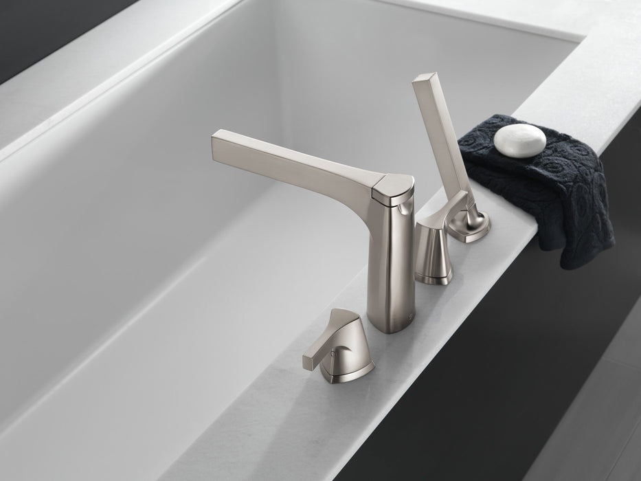 Delta Zura T4774 Roman Tub with Hand Shower Trim