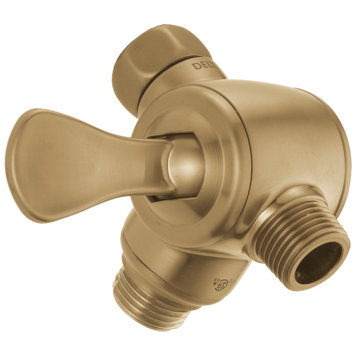Delta Universal Showering Components U4929 3-Way Shower Arm Diverter for Hand Shower