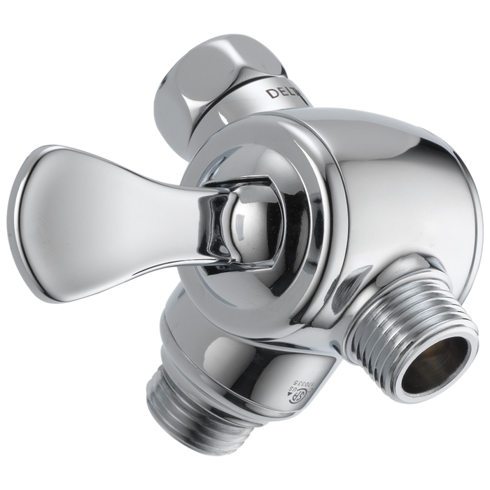 Delta Universal Showering Components U4929 3-Way Shower Arm Diverter for Hand Shower