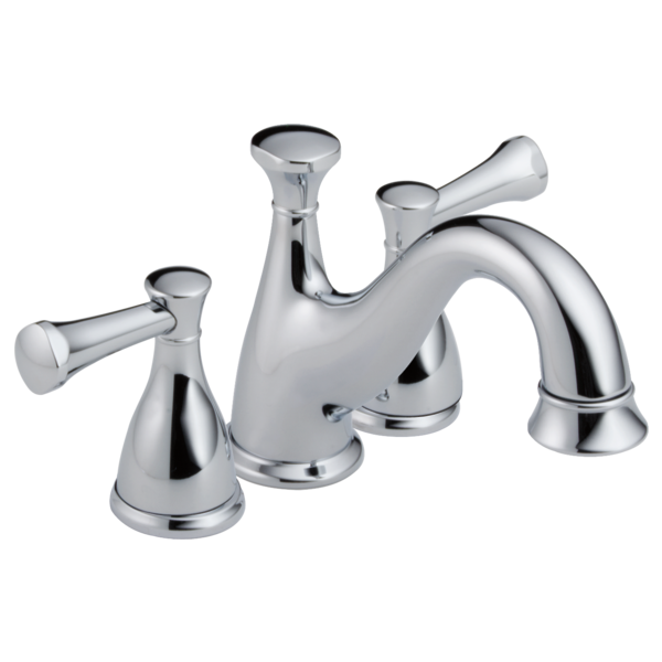 Delta Lockwood H240 Metal Lever Handle Set - 2H Bathroom, chrome - view 2