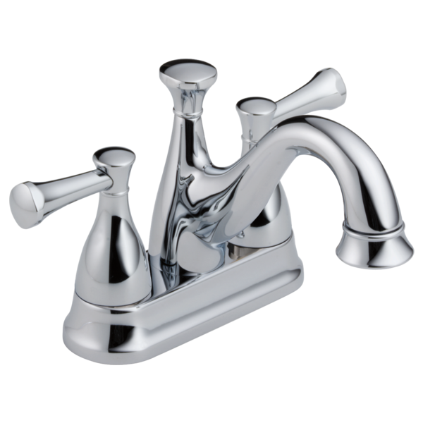 Delta Lockwood H240 Metal Lever Handle Set - 2H Bathroom, chrome - view 4