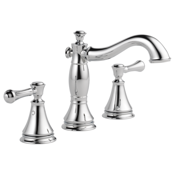 Delta Cassidy H297RB Metal Lever Handle Set - Deck Mount Bathroom & Bidet