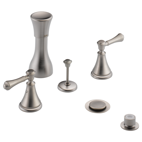 Delta Cassidy H297RB Metal Lever Handle Set - Deck Mount Bathroom & Bidet