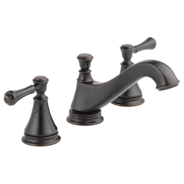 Delta Cassidy H297RB Metal Lever Handle Set - Deck Mount Bathroom & Bidet