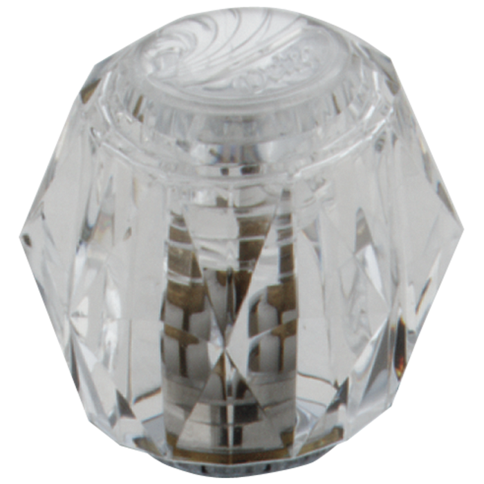 Delta H51 Clear Knob Handle Kit, chrome