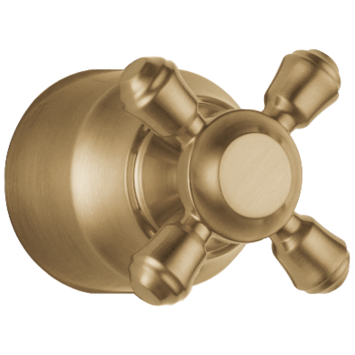 Delta Cassidy H595SS Metal Cross Handle Kit - Transfer Valve