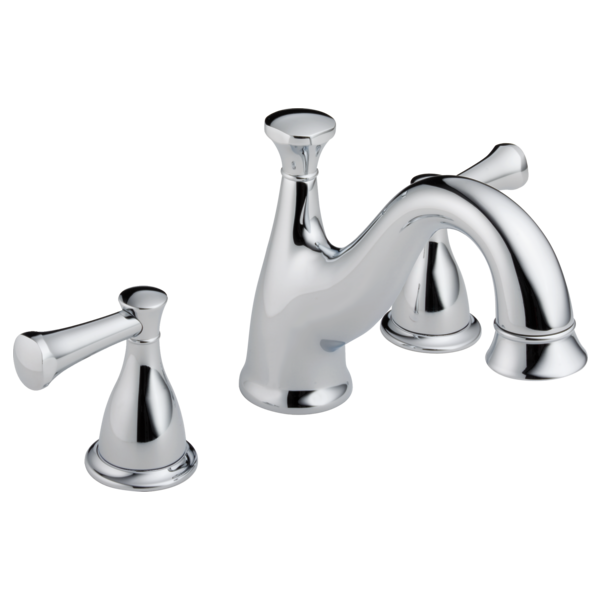Delta Lockwood H640 Metal Lever Handle Set - Roman Tub, chrome - view 4