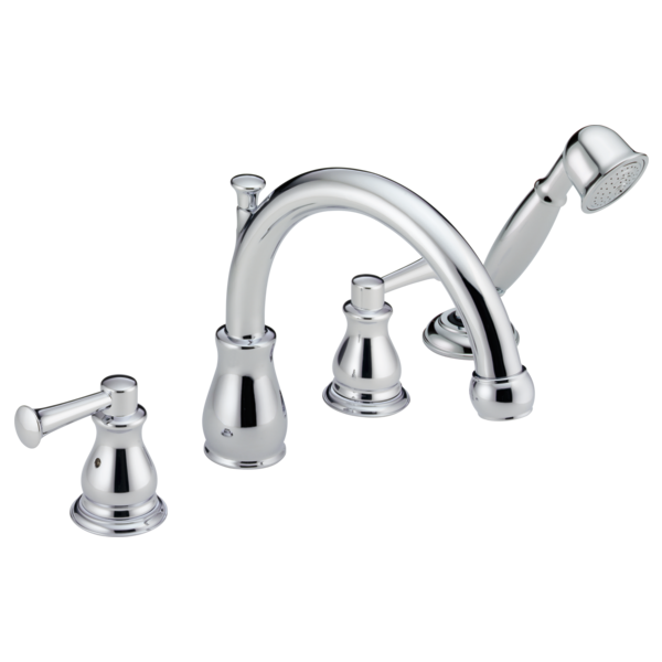 Delta Orleans H669RB Metal Lever Handle Set - Roman Tub