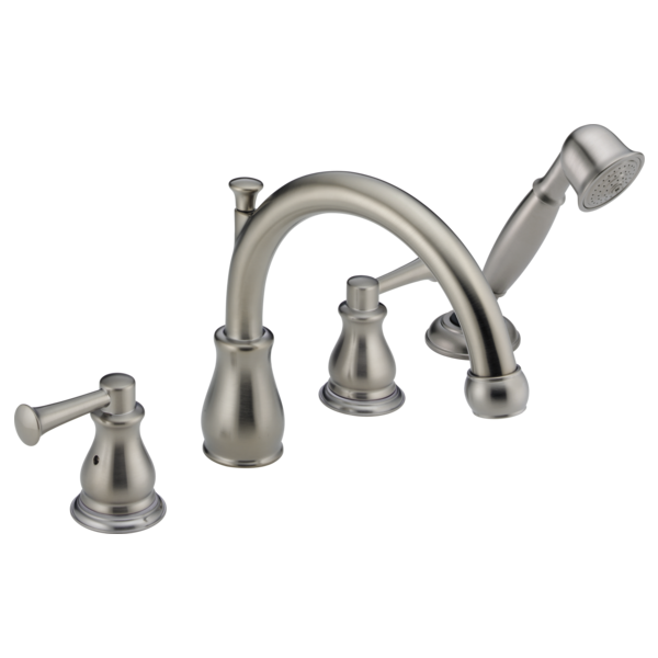 Delta Orleans H669RB Metal Lever Handle Set - Roman Tub