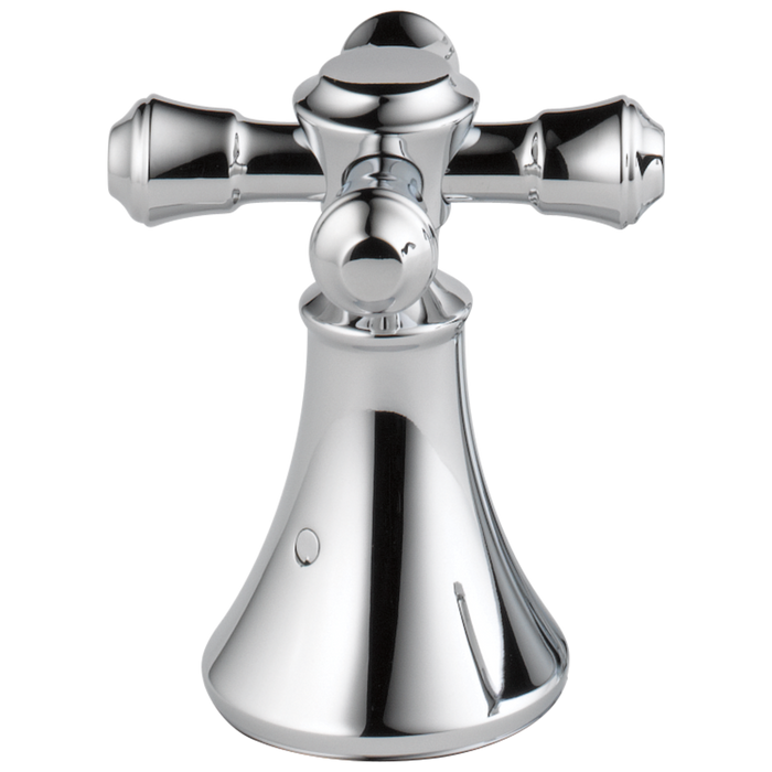 Delta Cassidy H695SS Metal Cross Handle Set - Roman Tub