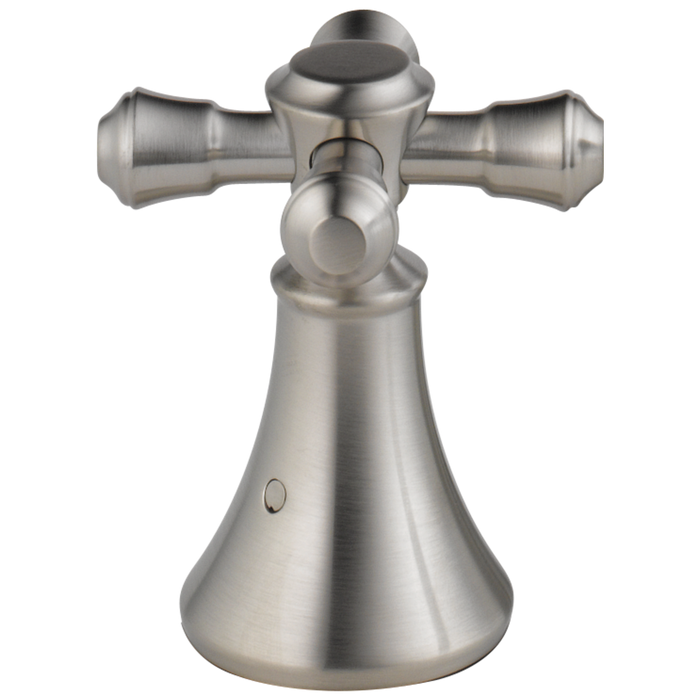 Delta Cassidy H695SS Metal Cross Handle Set - Roman Tub