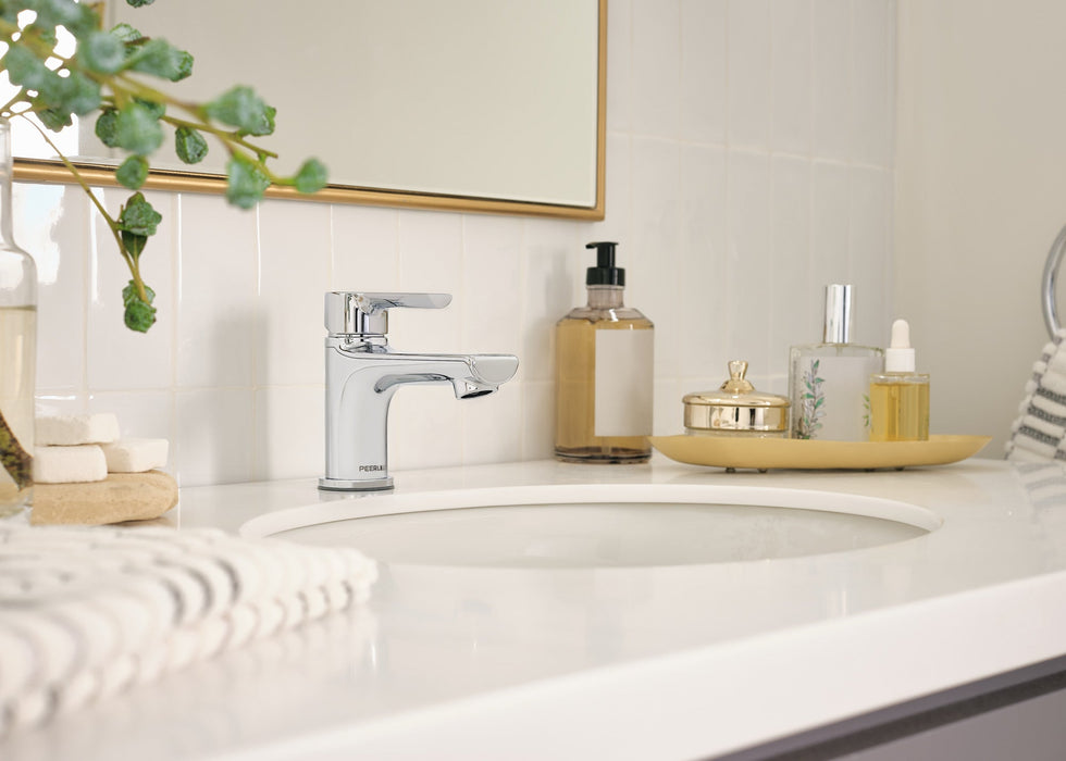 Peerless Flute P1512LF Single Top Handle Lavatory Faucet