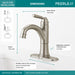 Delta Peerless Westchester:P1523LF Single-Handle Bathroom Faucet, brushed nickel - view 2