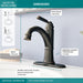 Delta Peerless Westchester:P1523LF Single-Handle Bathroom Faucet, oil bronze - view 3