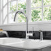 Peerless Precept P199152LF Single Handle Kitchen Faucet with Spray, chrome - view 2