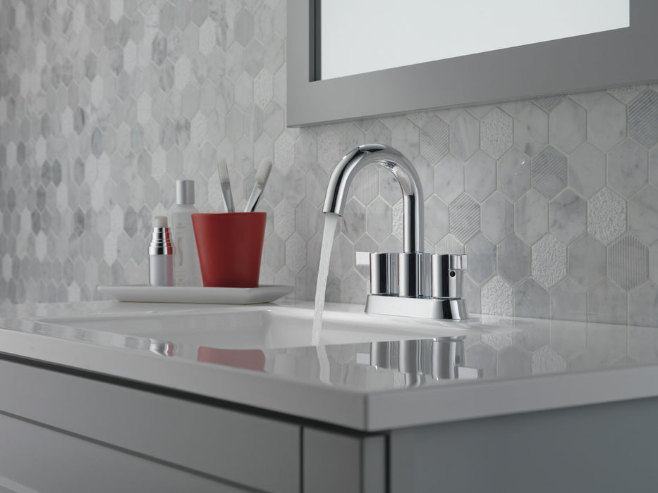 Delta Peerless Precept:P299102LF Two Handle Centerset Bathroom