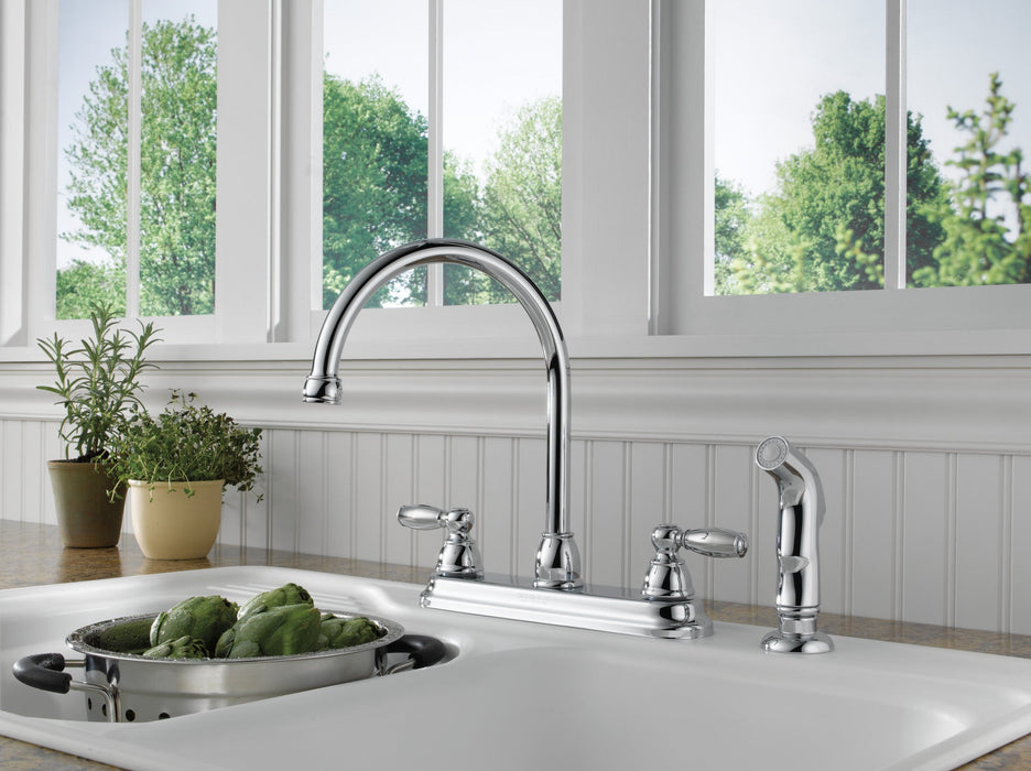 Peerless Claymore P299575LF Two Handle Kitchen Faucet
