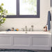 Delta Peerless Westchester:PTT4523 Roman Tub Trim Kit with Hand Shower, brushed nickel - view 3