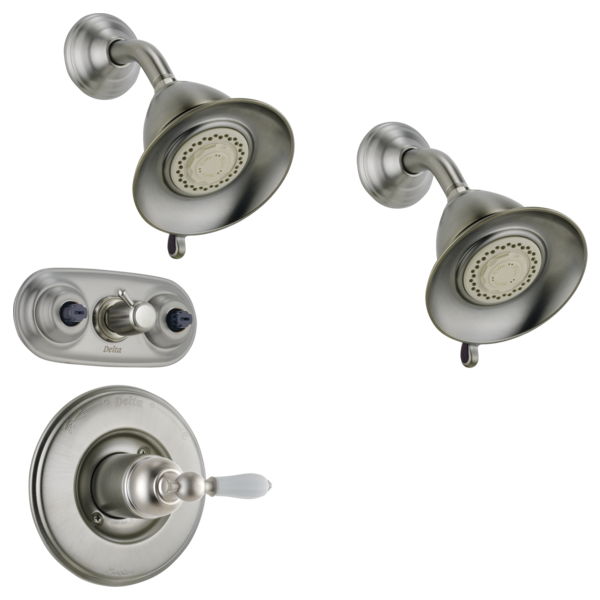 Delta Universal Showering Components RP34355SS Premium 3-Setting Shower Head