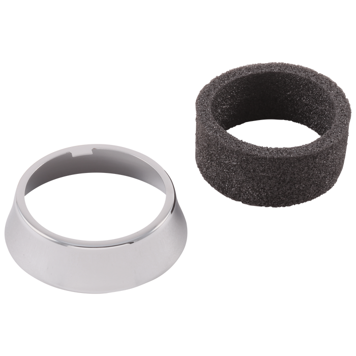 Delta Linden RP60962 Escutcheon & Gasket - 1H Kitchen, stainless steel