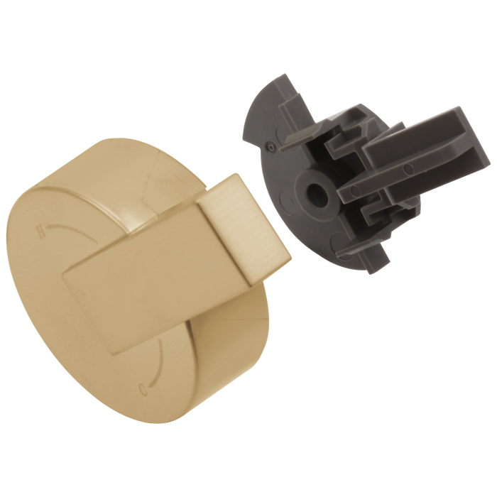 Delta Vero RP62956 Temperature Knob & Cover - 17 Series, champagne bronze