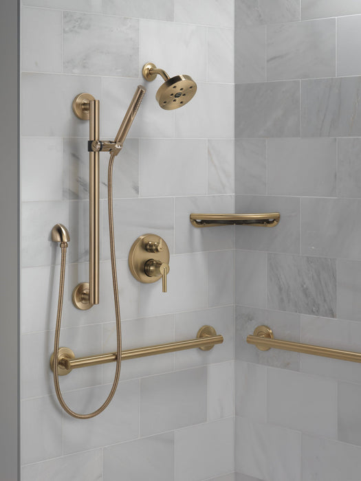 Delta Universal Showering Components RP70175RB H2OKINETIC Single-Setting Raincan Shower Head