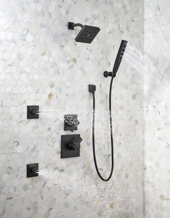 Delta Ara T11867 3-Setting 2-Port Diverter Trim, matte black - view 2