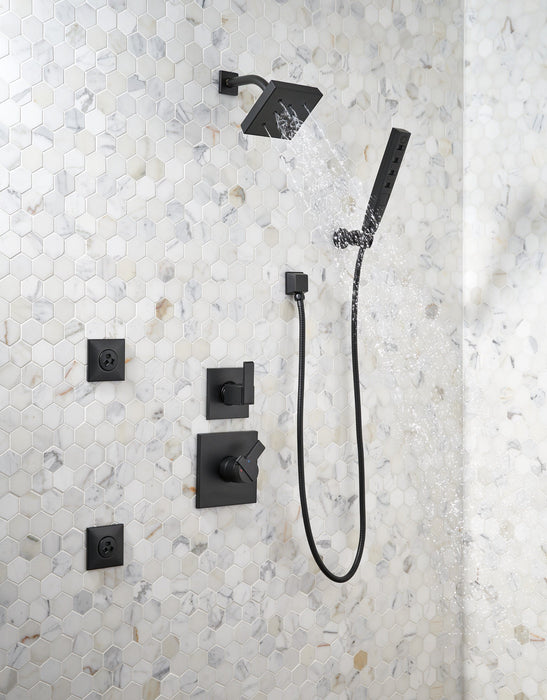 Delta Ara T11867 3-Setting 2-Port Diverter Trim, matte black - view 3