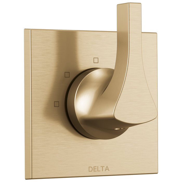 Delta Zura T11874 3-Setting 2-Port Diverter Trim, champagne bronze