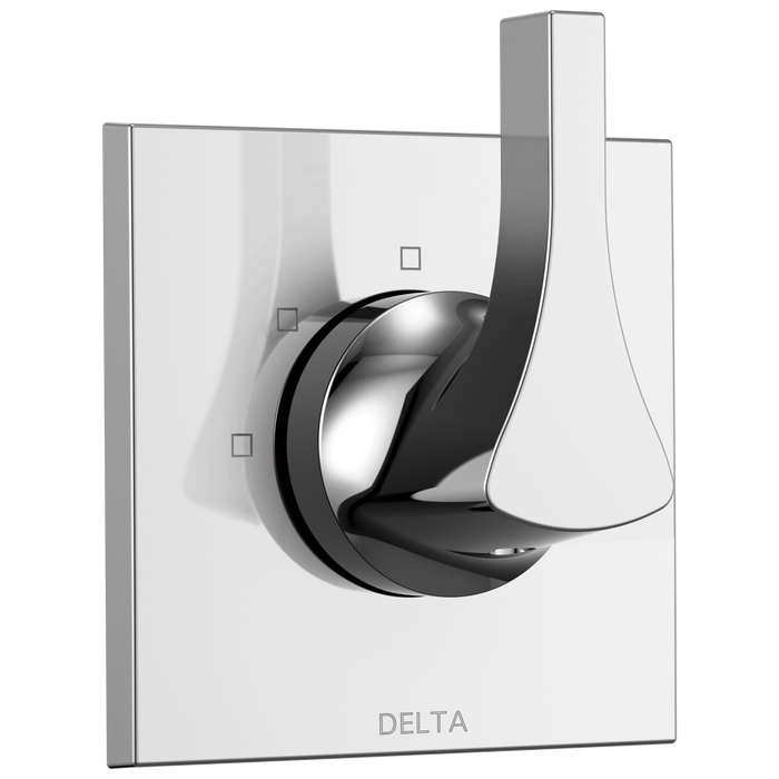 Delta Zura T11874 3-Setting 2-Port Diverter Trim, chrome