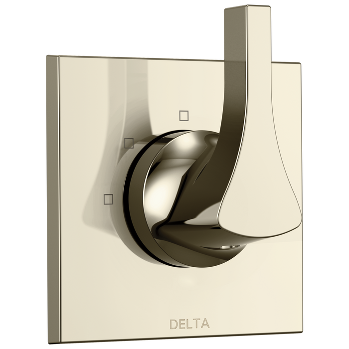 Delta Zura T11874 3-Setting 2-Port Diverter Trim, polished nickel