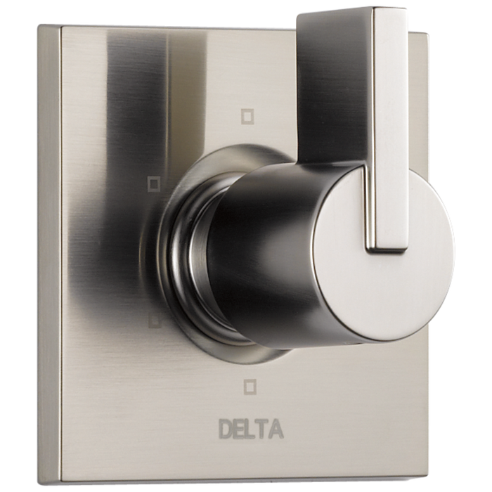 Delta Vero T11953 6-Setting 3-Port Diverter Trim, stainless