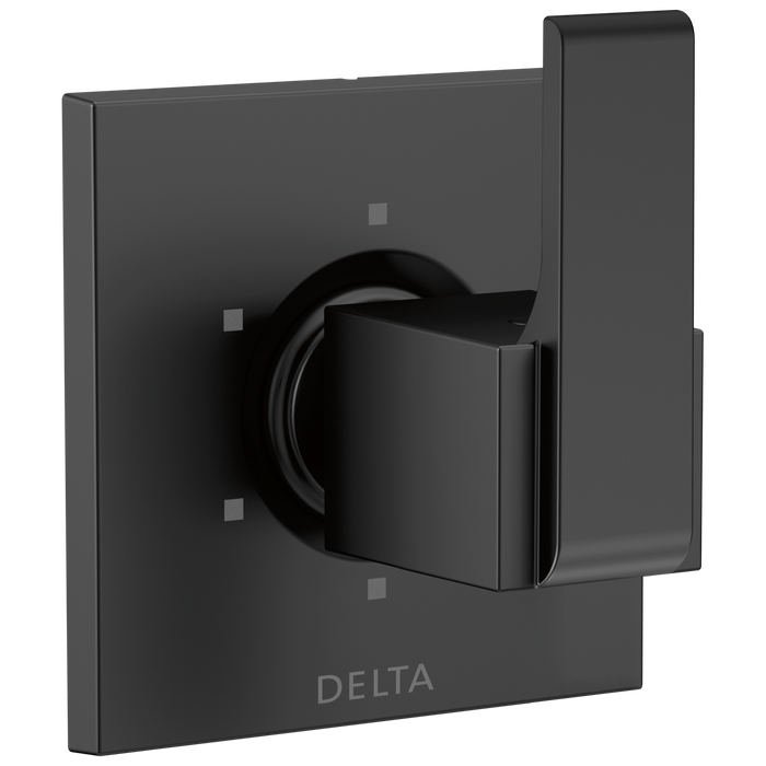 Delta Ara T11967 6-Setting 3-Port Diverter Trim, matte black
