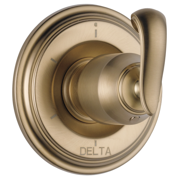 Delta Cassidy T11997 6-Setting 3-Port Diverter Trim - Less Handle