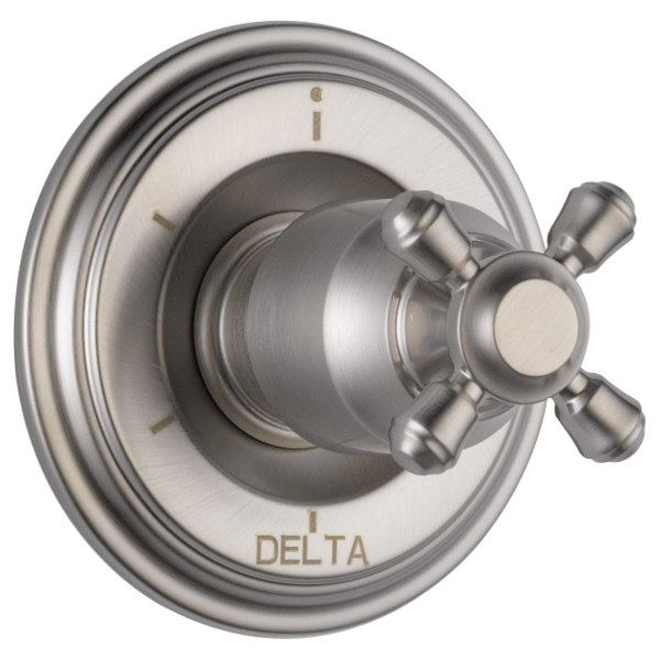Delta Cassidy T11997 6-Setting 3-Port Diverter Trim - Less Handle