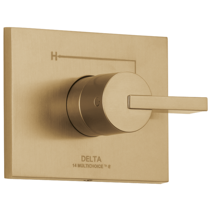 Delta Vero T14053 Monitor 14 Series Valve Only Trim, champagne bronze