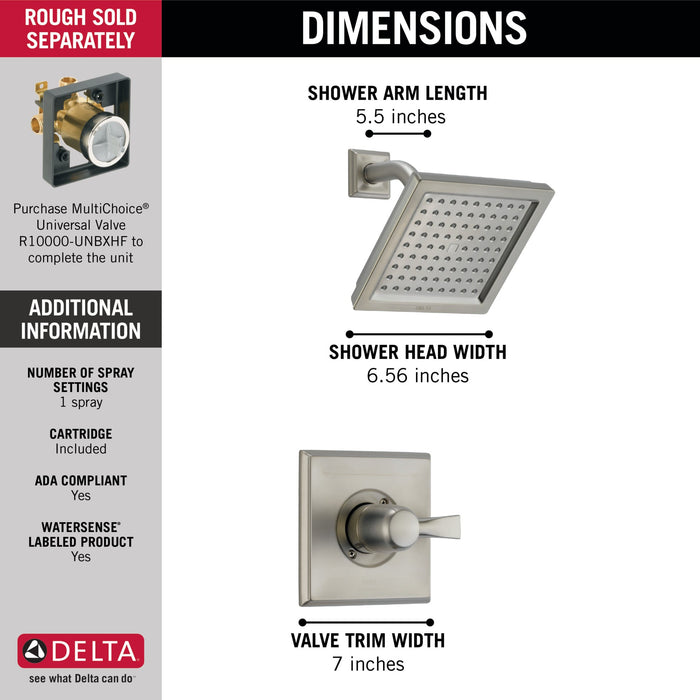 Delta Dryden:T14251 Monitor 14 Series Shower Trim