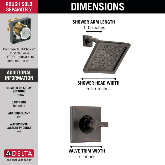 Delta Dryden:T14251 Monitor 14 Series Shower Trim