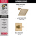 Delta Dryden T14251 Monitor 14 Series Shower Trim, champagne bronze - view 5