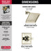 Delta Dryden T14251 Monitor 14 Series Shower Trim, polished nickel - view 4