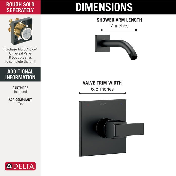 Delta Ara:T14267 Monitor 14 Series Shower Trim - Less Head