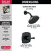 Delta Stryke T14276 14 Series Shower Only, matte black - view 4